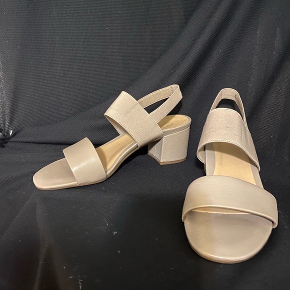 Tan Sandal Heels - Picture 1 of 2